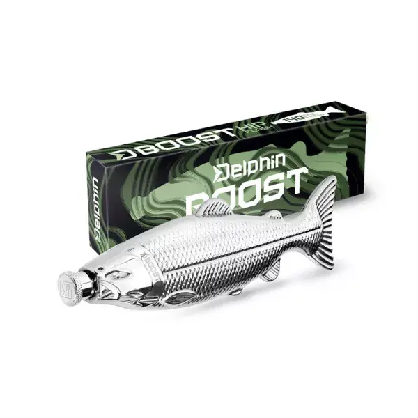 Nouveauté DELPHIN BOOST, Flasque en Acier Inoxydable, 140ml, 101004382