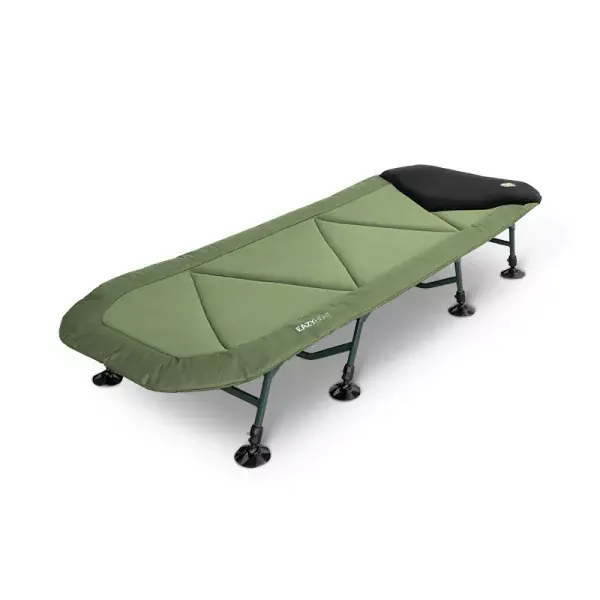 DELPHIN EazyEIGHT 8, Lit de pêche, 200x75x40cm, vert-noir, 101003325 Offre Spéciale