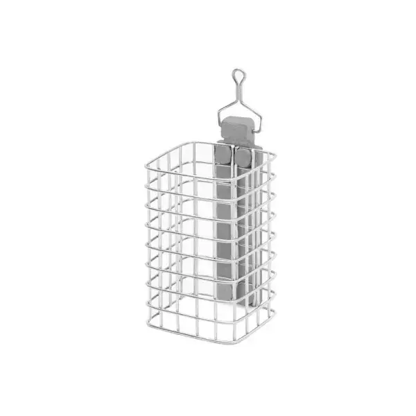 DELPHIN KLASIK, Panier d‘alimentation, 3,5x2,8x2,5cm, gris Quantité Limitée
