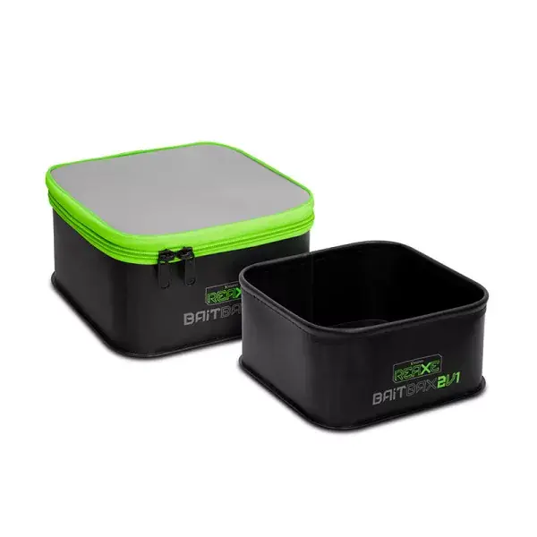 DELPHIN REAXE BaitBAX, Ensemble EVA, 20x20x10cm, Appât et ensemble de mélange pour pêcheurs à la feeder, 101004565 Marque