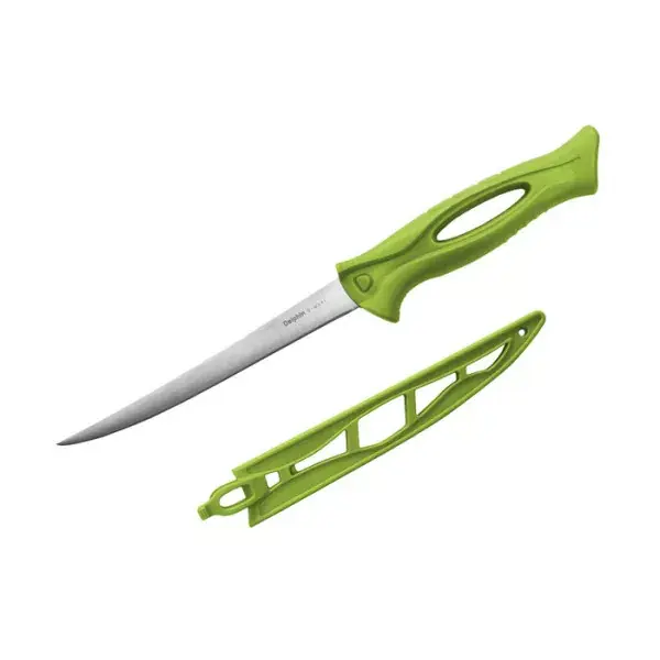 Meilleur Prix DELPHIN B-MAXI, Longueur de la lame 28,5cm, vert, Couteau à fileter, 950139006