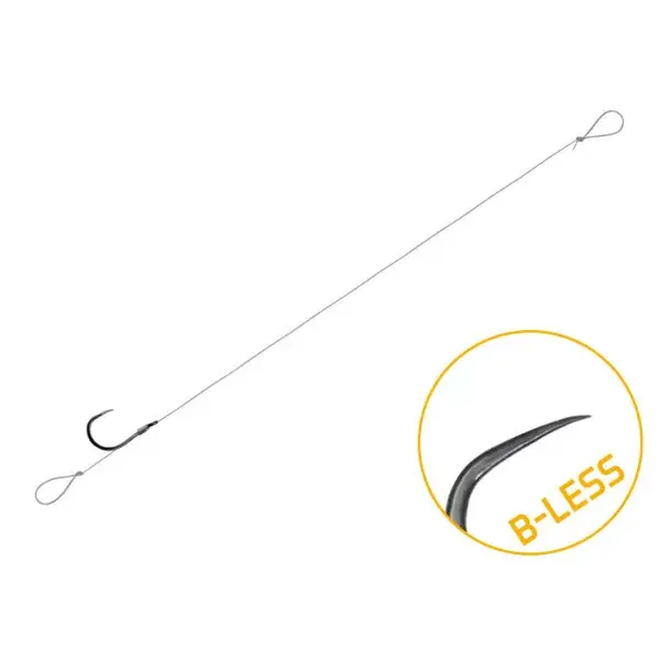 DELPHIN FLR Loop, fluorocarbone fini chef d‘alimentation, 8cm Promotion
