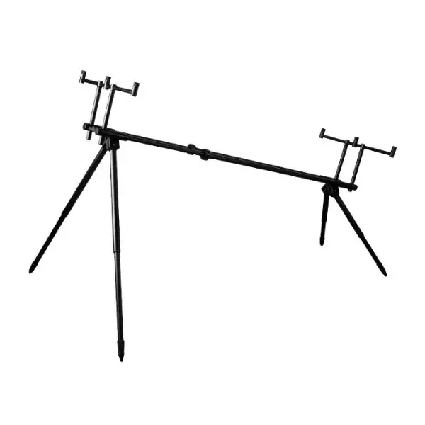 DELPHIN RPX 4 BlackWay, Rodpod für 3 Ruten, 84cm, schwarz, 870000329 Livraison Express