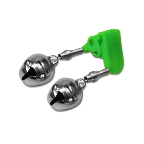 Satisfait Ou Remboursé DELPHIN Plastik Klips, Cloche de tige, argent