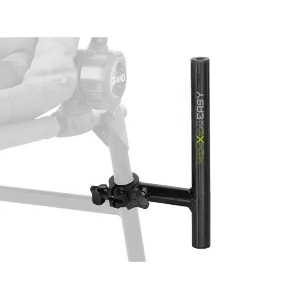 Prix Promo DELPHIN REAXE UniFIX EASY, Support pour canne à pêche pour chaises de pêche, noir, 101004752