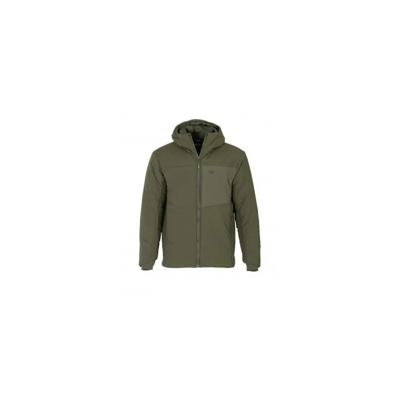 INSULATED HOODED JACKET DARK OLIVE L KORDA Dernier Modèle
