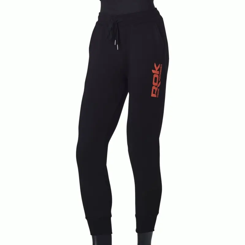 ROK BLACK JOGGERS – S / PANTALON JOGGERS ROK NOIR – TAILLE S ROK FISHING PERFORMANCE Prix Choc