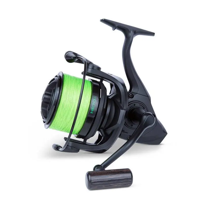 SONIK HEROX SPOD REEL AVEC TRESSE 200M 30LB Haute Qualité