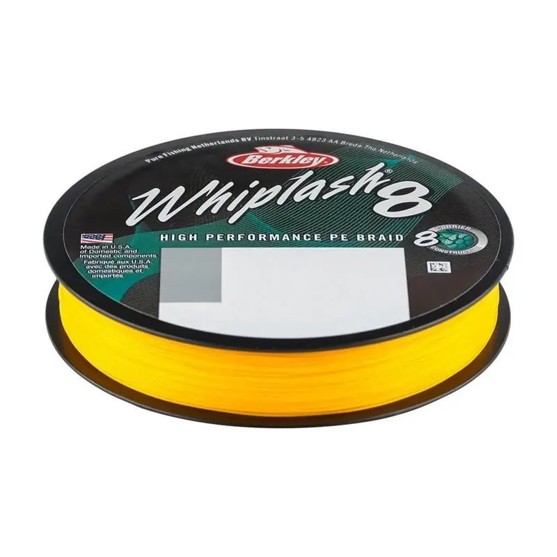 Nouvelle Collection BERKLEY EWL827028-YL WHIP8 270M 0,28 JAUNE FLUO 47.1 KG