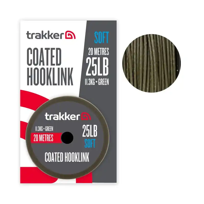Trakker Soft Coated Hooklink (25lb)(11.3kg)(20m) Bon Plan