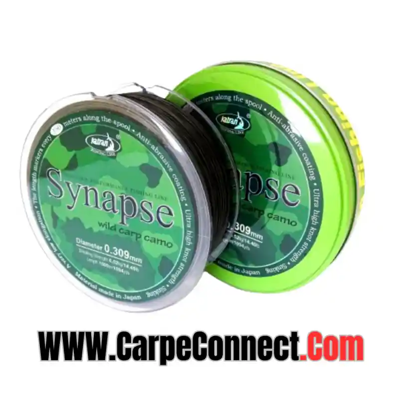 Expédié Aujourd'hui KATRAN NYLON SYNAPSE WILD CARPCAMO 0.286 MM 5.73 KG 1000 M