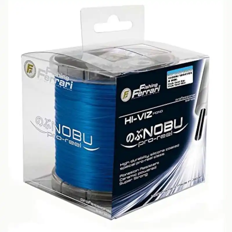 NYLON FERRARI NOBU PRO BLEU CIEL 1000MT 0.306 MM 12.5 KG Commander Maintenant