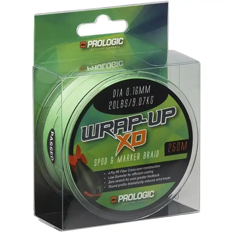 PROLOGIC TRESSE WRAP-UP AR SPOD MAKER BRAID 250 M 0.26 MM 15.9 KG Prix Promo