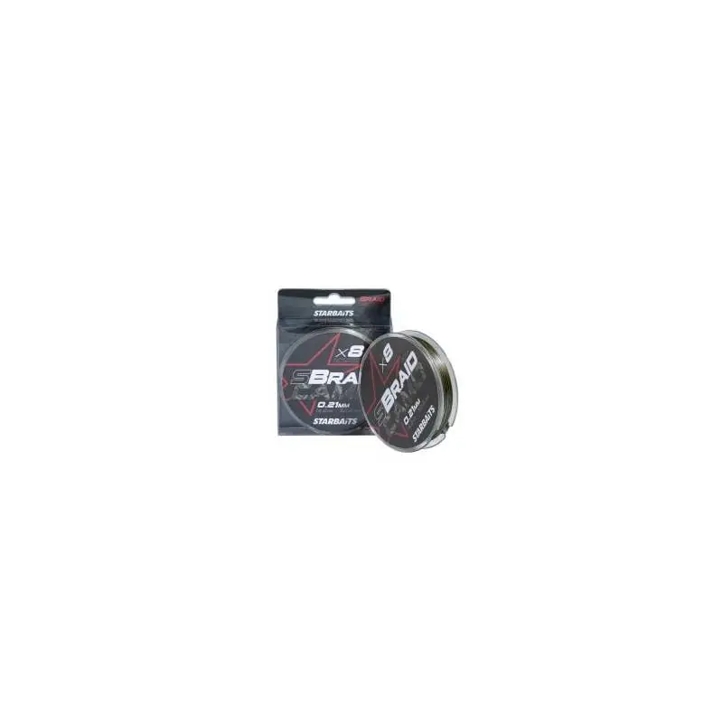 Starbaits S Braid Camo X8 0.27 mm 20 kg 600 m Jusqu'à Épuisement Des Stocks