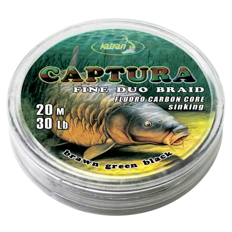 Usine Directe KATRAN CAPTURA DUO BRAIDED HOOK LINKS 30 LBS 20 M