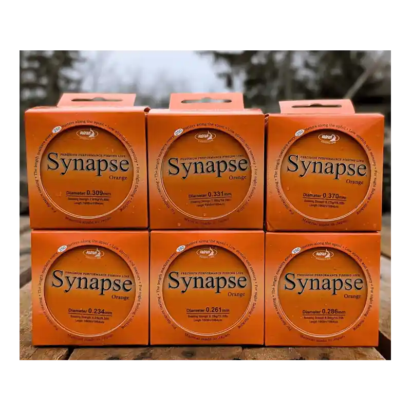 Katran Nylon Synapse Orange 0.370 mm 1000 m 8.77 kg Usine Directe