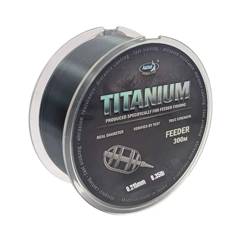 Satisfait Ou Remboursé Katran Nylon Titanium Feeder 300 m 0.215 mm