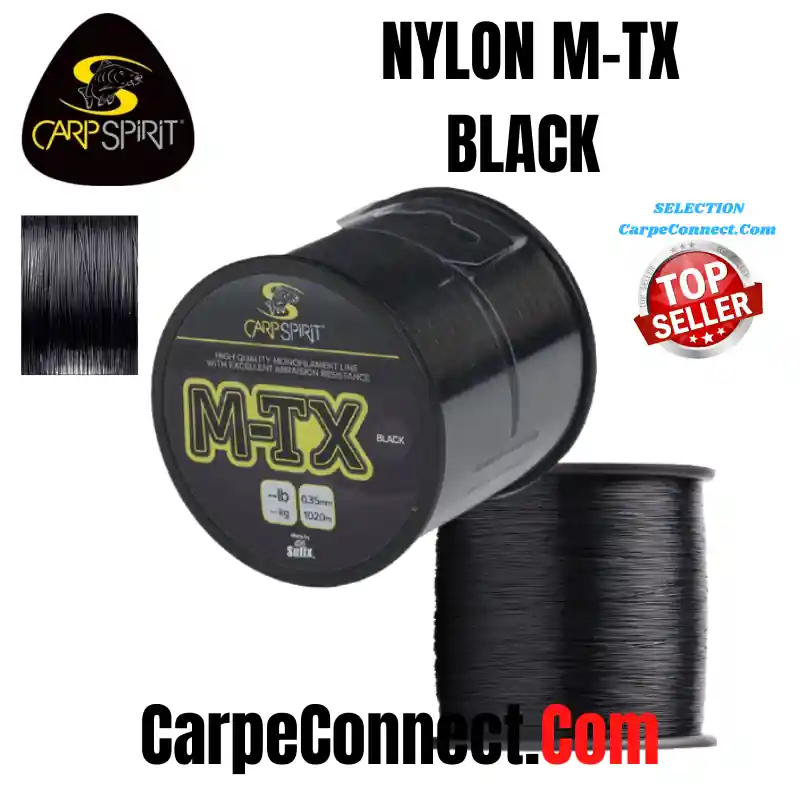 CarpSpirit M-TX Black 0.25 mm 1410 m 4.9 KG Marque
