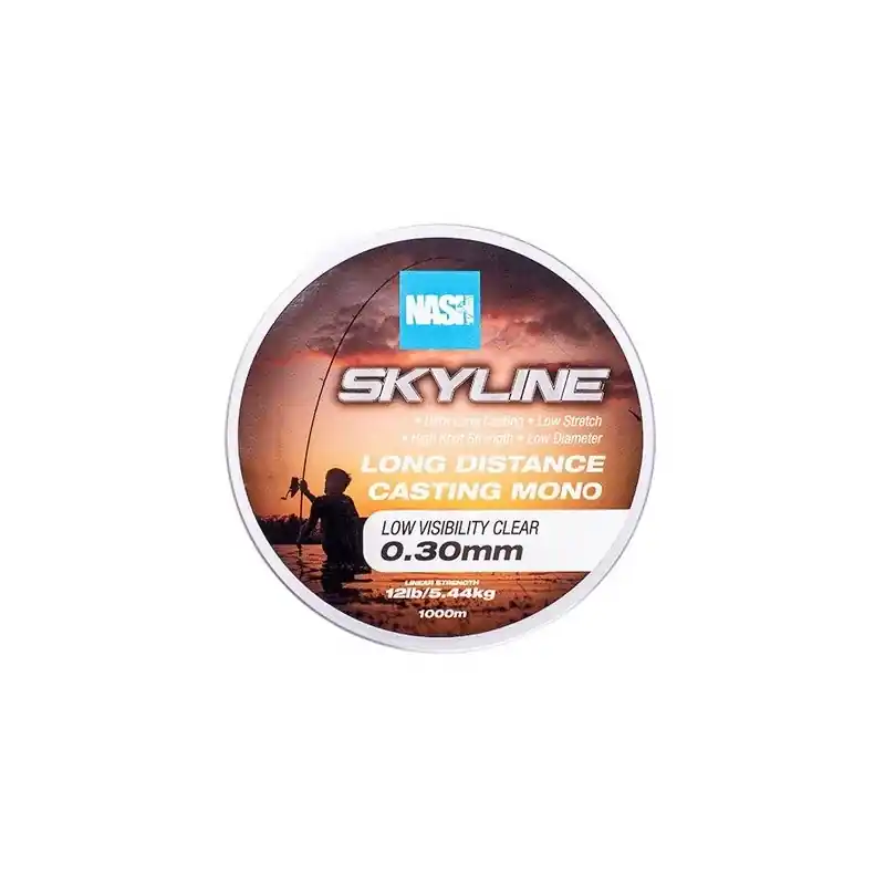 Retour Gratuit NASH NYLON SKYLINER CLEAR 1000M