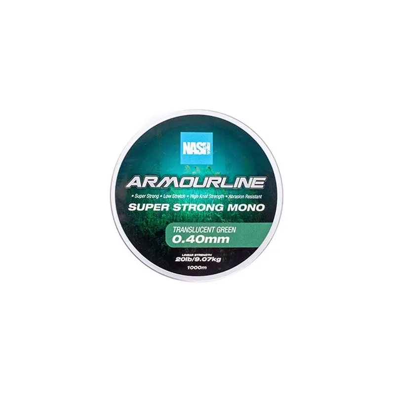 NASH NYLON ARMOURLINE MONO GREEN 1000M Achat Immédiat