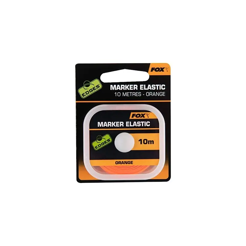 FOX EDGES MARKER ELASTIC ORANGE 10 M Offre Du Jour