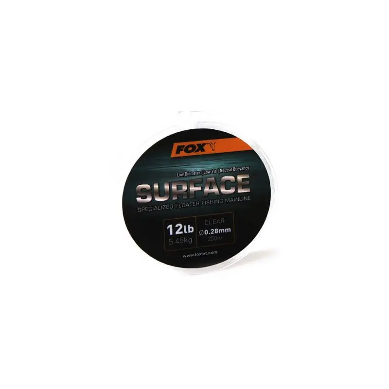 Fox Surface Floater Mainline - Clear 15lb/0.30mm 250m Prix Bas