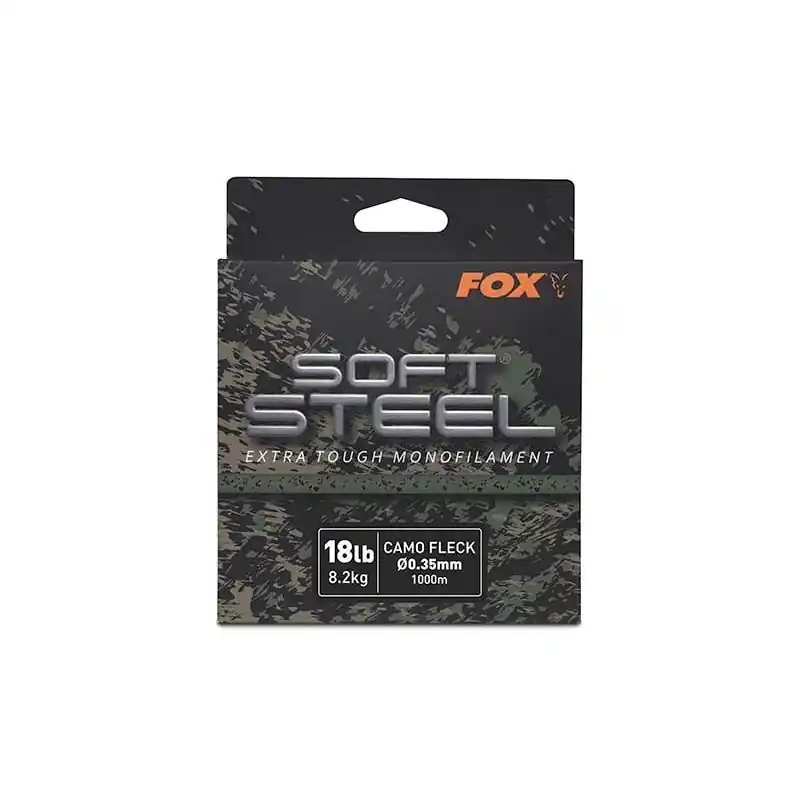 Must-Have Fox Soft Steel Fleck Camo Mono 18lb/8.2kg 0.35mm x 1000m