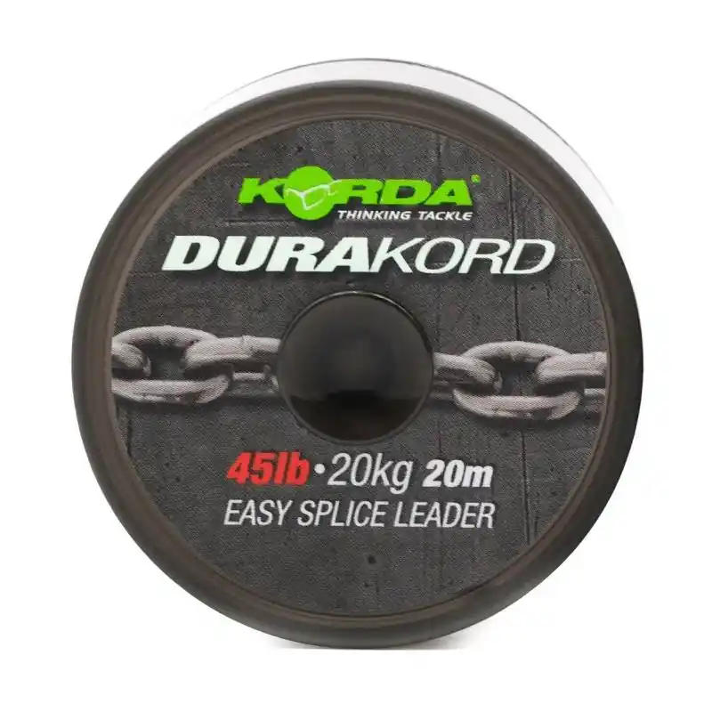 Korda Dura Kord Dyneema Spliceable Leader (20m) 45lb Must-Have