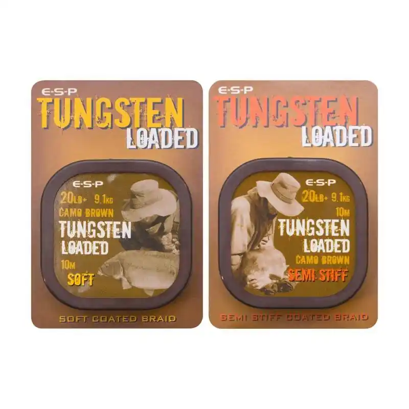 Esp Tungsten Loaded 20 lbs Camo Brown Soft Retour Gratuit