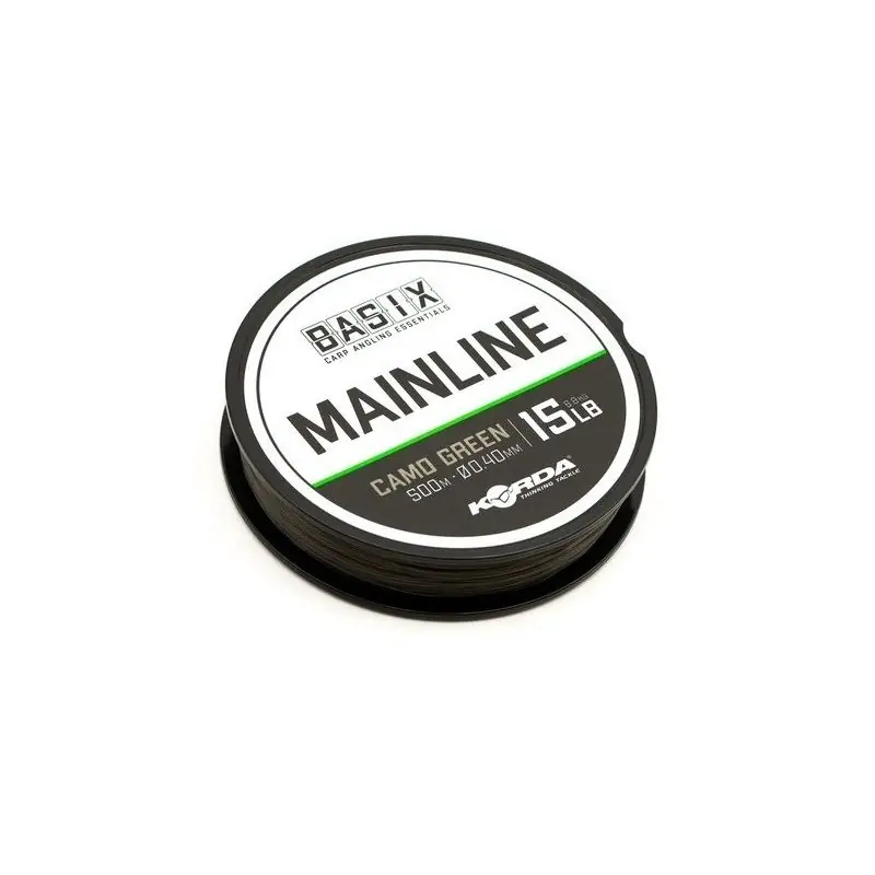 Must-Have Korda Basix Main Line 15lb/0.40mm 500m