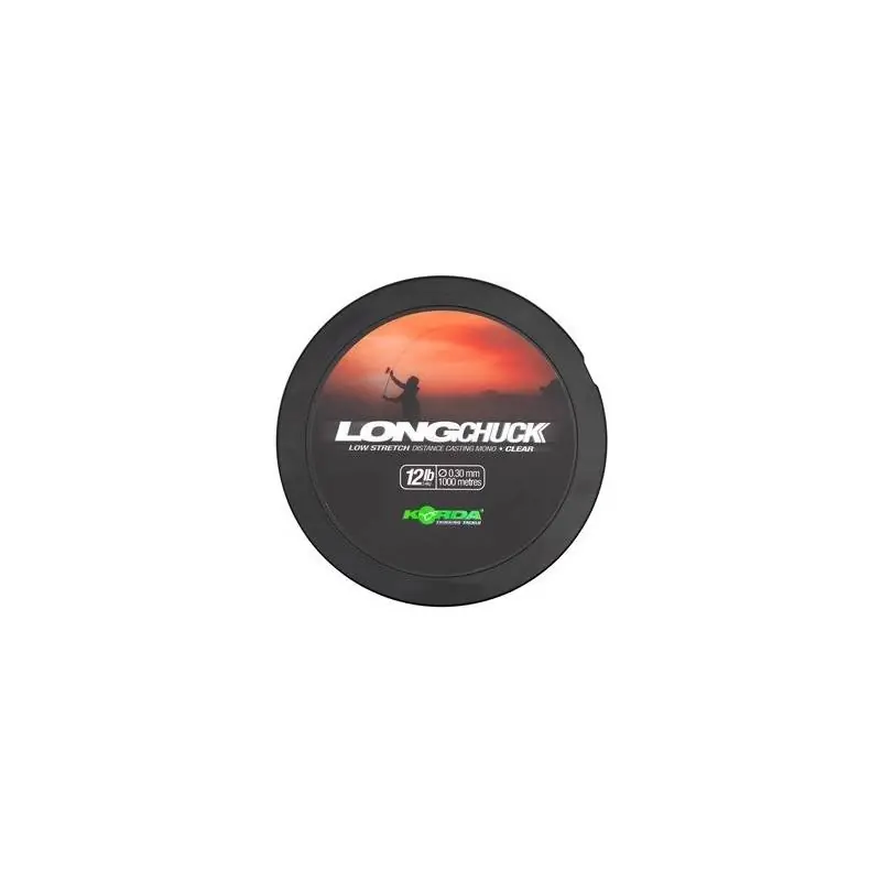 Réduction KORDA LONG CHUCK CLEAR 12lb/5.4kg/0.30mm/1000m
