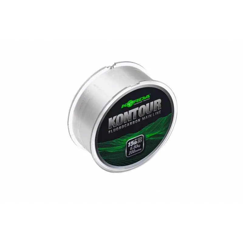 KORDA KONTOUR SOFT FLUOCARBON 15lb/6.80kg/0.35mm/200m Marque