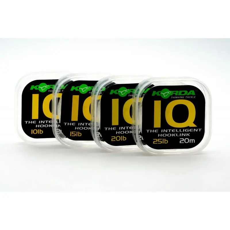 Korda IQ Fluorocarbon Hooklink 15lb Petit Prix
