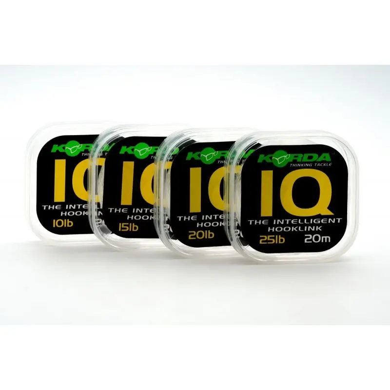 Korda IQ Fluorocarbon Hooklink 25lb Offre Limitée