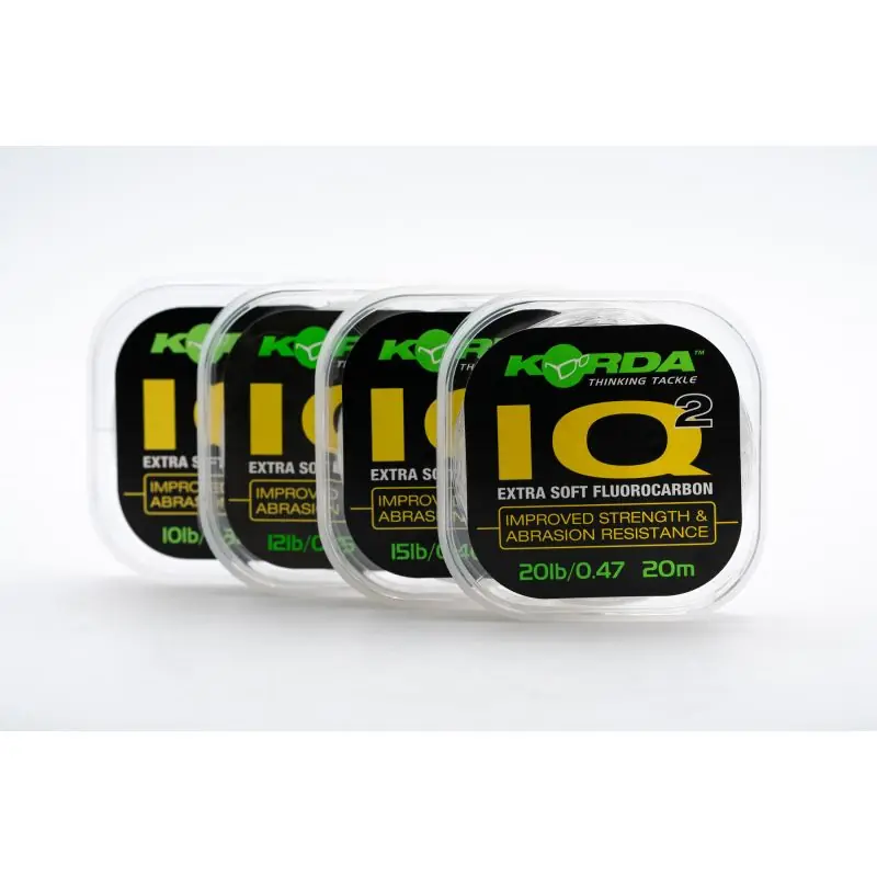 Offre Exclusive Korda IQ Extra Soft Fluorocarbon Hooklink 12lb
