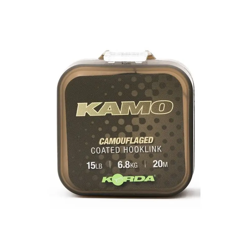 Prix Cassé Korda Kamo coated Hooklink 15lb 20m