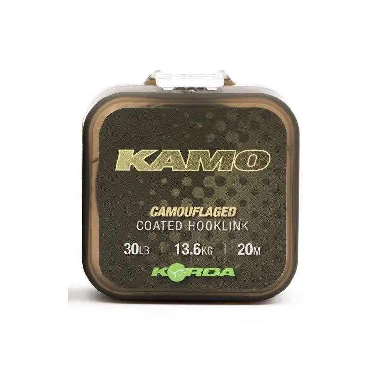 Livraison Express Korda Kamo coated Hooklink 30lb 20m