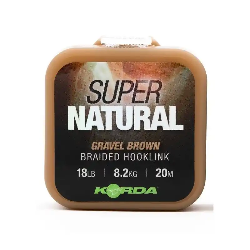 Super Prix Korda Super Natural Gravel Brown 18lb 20m