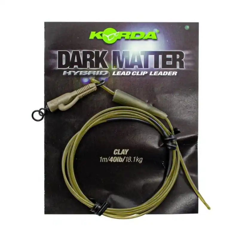 Offre Spéciale Korda Dark Matter Leader Hybrid Clip Clay
