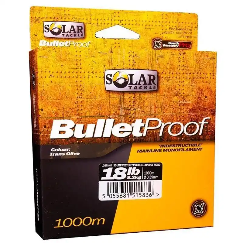 Réduction SOLAR SOUTH WESTERLY PRO BULLETPROOF MONO 18 LBS 755 M 39 MM 8.2 KG
