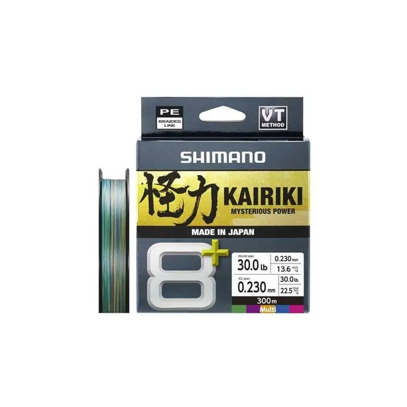 Bon Marché Shimano Kairiki 8+ 300m 0.16mm 6.8kg 15.0lb Multi Color