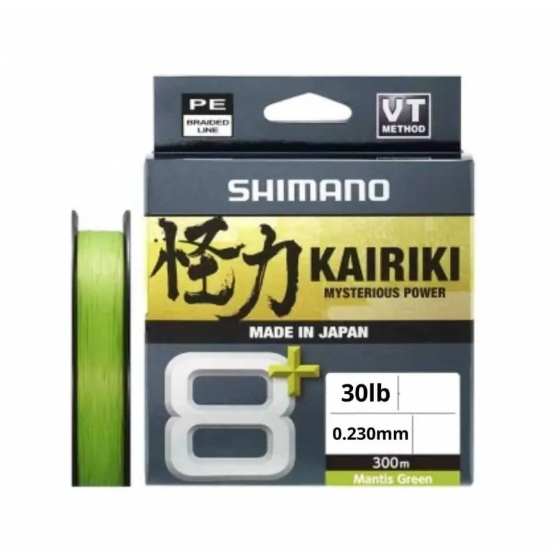 Satisfait Ou Remboursé SHIMANO KAIRIKI 8+ 300M 0.23MM 22.5KG 30LB GREEN
