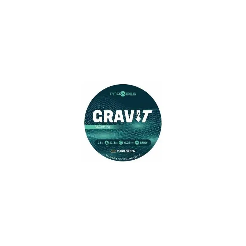 Livraison Express PROWESS GRAVI T MAINLINE BRAID X8 1200M 0.35MM