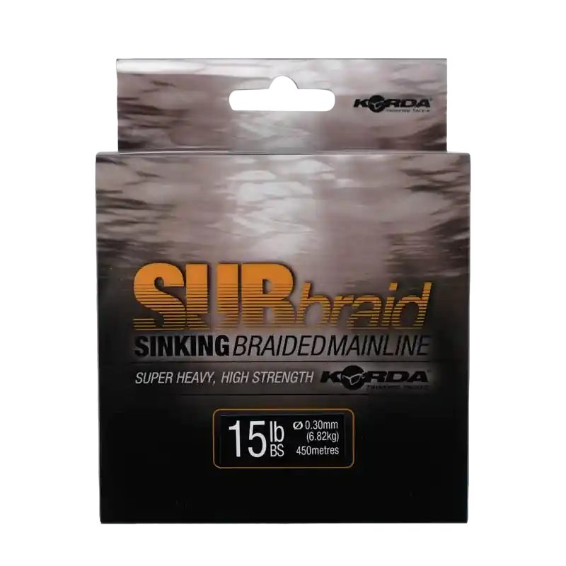 KORDA SUB BRAID 15LB/6.82KG/0.30MM/450M Vente Directe