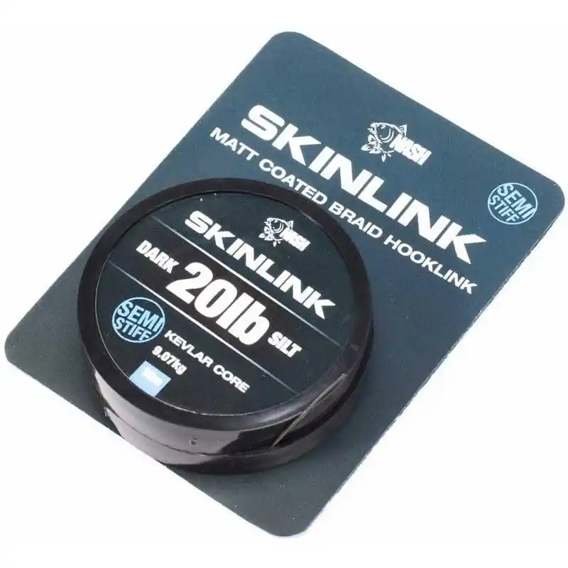 Soldes NASH SKINLINK DARK 20 LBS SILT 9.07 KG 10 M