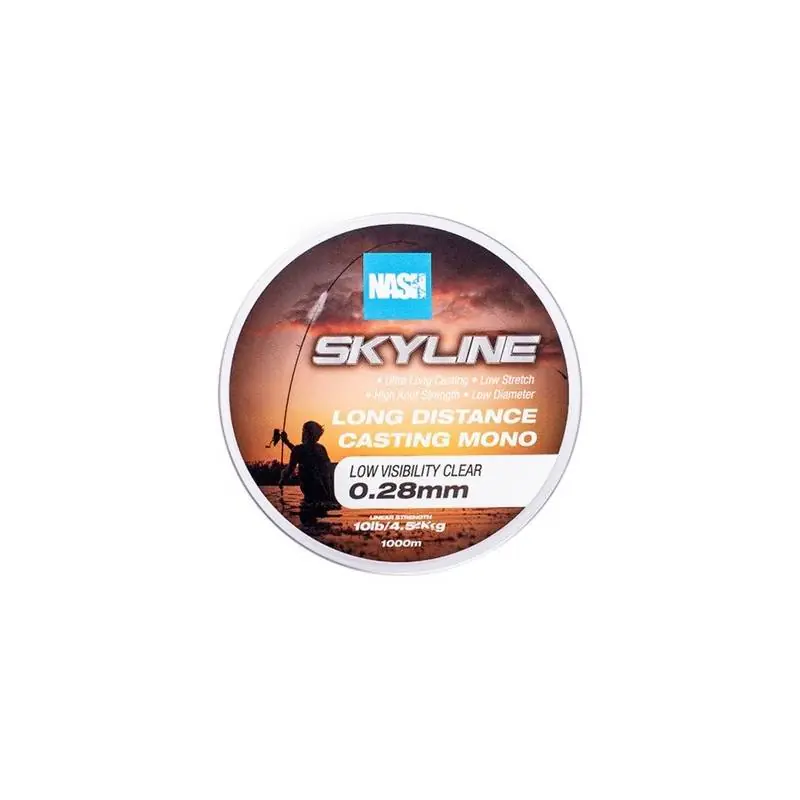 Nash Skyline Mono Clear 10lb 0.28mm 1000m Marque