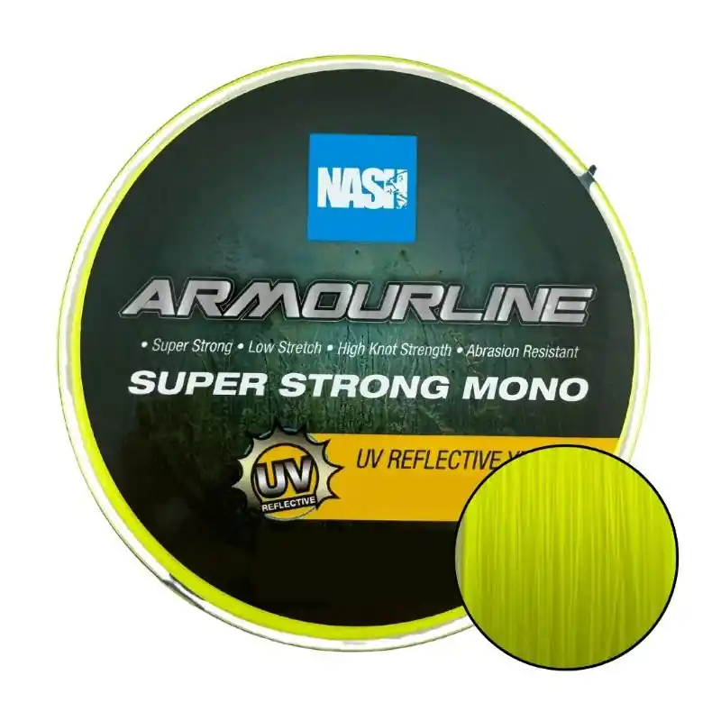 Affaire À Saisir Nash Armourline Super Strong Mono UV Yellow 12lb/0.30mm 1000m