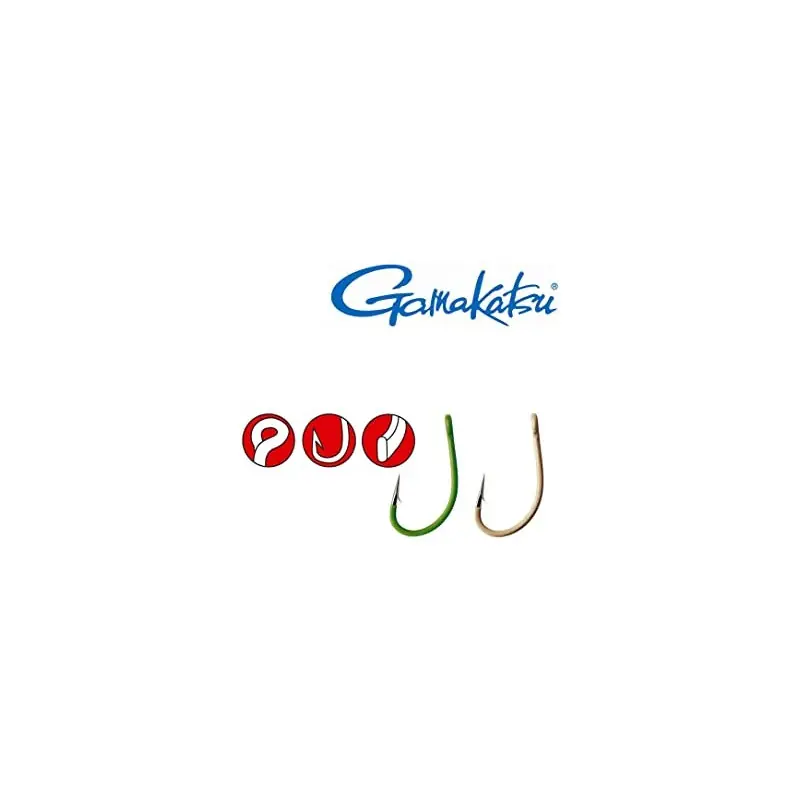 GAMAKATSU SUPER HOOKS CAMOUFLAGE GREEN T 2 Offre Exclusive