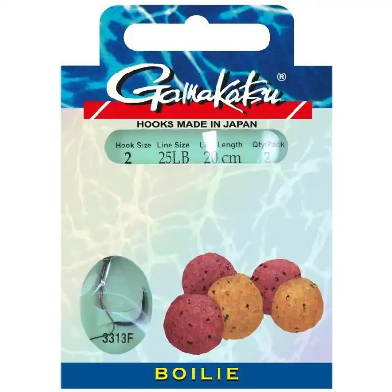 GAMAKATSU CARP BOOKLET BOILIE 3313NS T6 0.25MM 25LBS Prix Choc