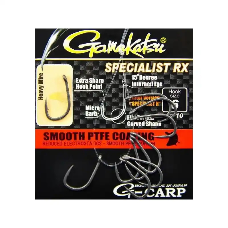 GAMAKATSU G-CARP SPECIALIST RX HOOKS T 8 Offre Du Jour